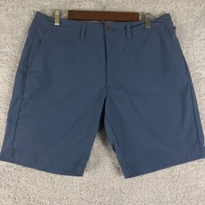 UNTUCKIT Mens Shorts Size 34 CHANCELLOR Casual‎ Blue Golf Preppy Chino
